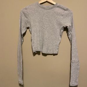 Comfy ribbed TNA top